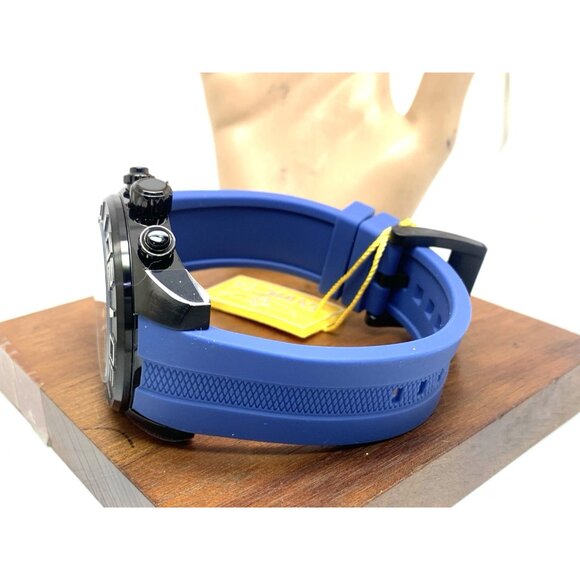 Invicta Men's Watch 22812 Pro Diver Quartz Chronograph Blue Black Rubber Strap - Picture 10 of 15